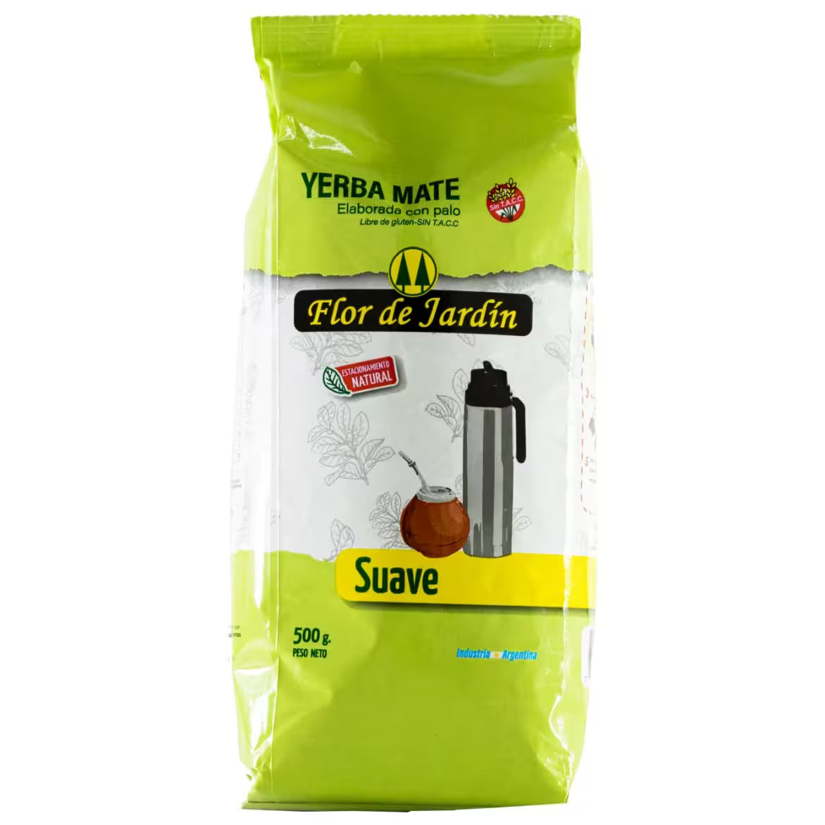 YERBA MATE MOLIDA SUAVE 1/2 KG